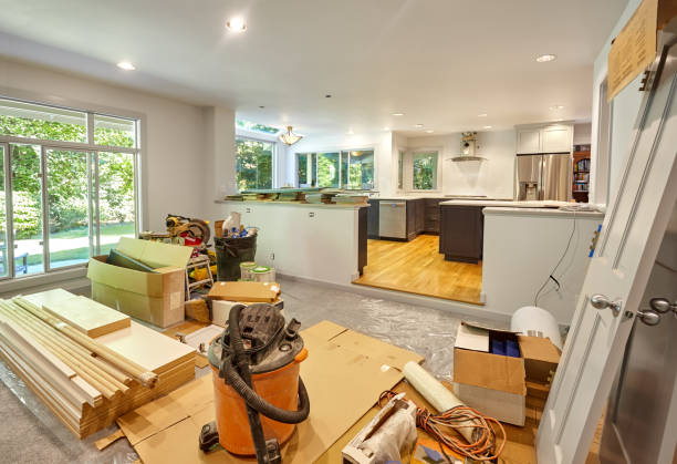 Professional Cabinet Refacing technician working in Kenyon, MN